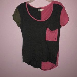 Color block t shirt